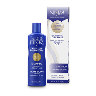 Shampoing NISIM pour cheveux normaux à secs - Sans sulfates (240 ml)