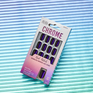 Kit de pose d'ongles à pression ARDELL - Chrome Mistic