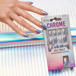 Kit de pose d'ongles à pression ARDELL - Chrome Moon