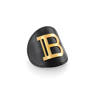 BALMAIN Leather Hair Clip FW20 - TBBS