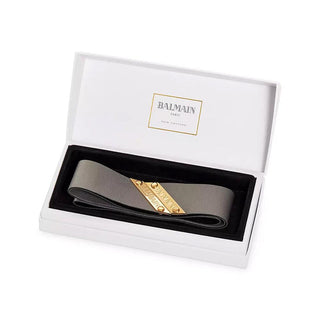 BALMAIN Leather Headband Silk - TBBS