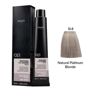 DIKSON AargaBeta Colouring Cream 12.0 Natural Platinum Blonde (100ml) - TBBS