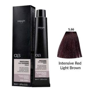 DIKSON AargaBeta Colouring Cream 5.66 Intensive Red Light Brown (100ml) - TBBS