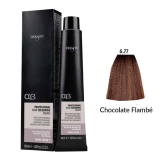 DIKSON AargaBeta Colouring Cream 6.77 Chocolate Flambé (100ml) - TBBS