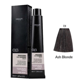 DIKSON AargaBeta Colouring Cream 7.1 Ash Blonde (100ml) - TBBS