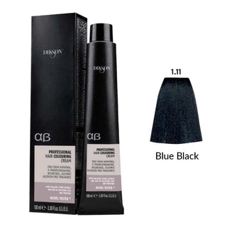 DIKSON ArgaBeta Colouring Cream 1.11 Blue Black (100ml) - TBBS