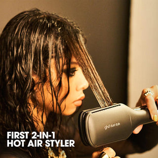 GHD Duet Wet To Dry Flat Iron Black - TBBS