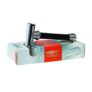 MERKUR 38B Double Edge Safety Razor Straight Cut - TBBS