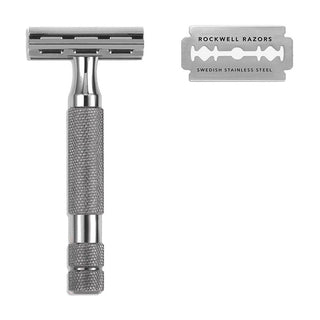 ROCKWELL Razors 2C Double Edge Razor - Gunmetal - TBBS