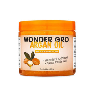 WONDER GRO Argan Hair & Scalp Conditioner (340g) - TBBS