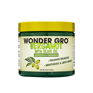 WONDER GRO Bergamot Hair And Scalp Conditioner (340G) - TBBS