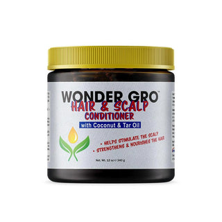 WONDER GRO Coconut Hair And Scalp Conditioner (340G) - TBBS