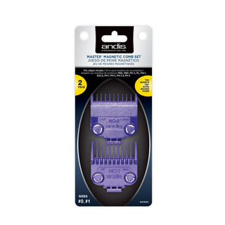ANDIS Master Magnetic Comb Set Dual Pack - TBBS