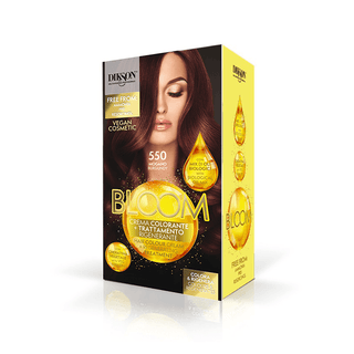 DIKSON BLOOM Hair Coloring Kit 5.50 Burgandy - TBBS