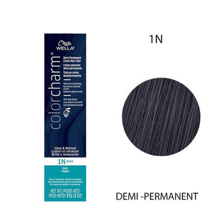 COLOR CHARM Demi Permanent Black 1N - TBBS