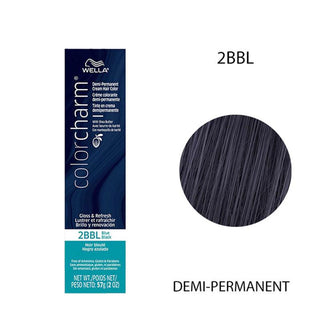 COLOR CHARM Demi-Permanent Blue Black 2BBL - TBBS