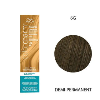 COLOR CHARM Demi-Permanent Dark Gold Blonde 6G - TBBS