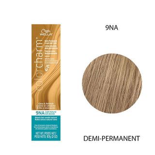 COLOR CHARM Demi-Permanent Light Nat Ash Blonde 9NA - TBBS