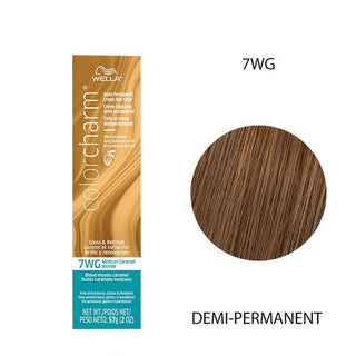 COLOR CHARM Demi-Permanent Medium Caramel Blonde 7WG - TBBS