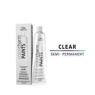 WELLA Color Charm Paint Semi Permanent Hair Color - Clear (57ml) - TBBS