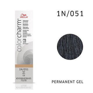 WELLA Color Charm Permanent Gel Color Black 051 - TBBS