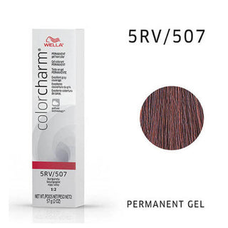 WELLA Color Charm Permanent Gel Color Burgundy 507 - TBBS