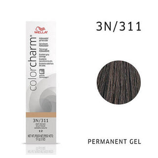 WELLA Color Charm Permanent Gel Color Dark Brown 311 - TBBS