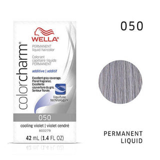 WELLA Color Charm Permanent Liquid Color Cooling Violet 050 - TBBS