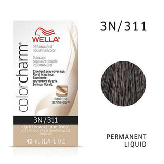 WELLA Color Charm Permanent Liquid Color Dark Brown 311 - TBBS