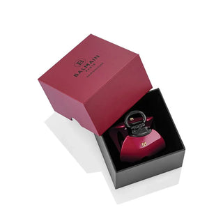 BALMAIN Pince A Cheveux Medium Velvet Burgundy