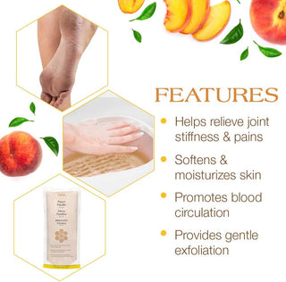 GIGI Peach Paraffin Wax (16oz)