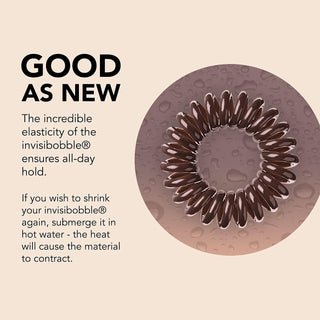 INVISIBOBBLE Original Pretzel Brown (3pc Hangpack)