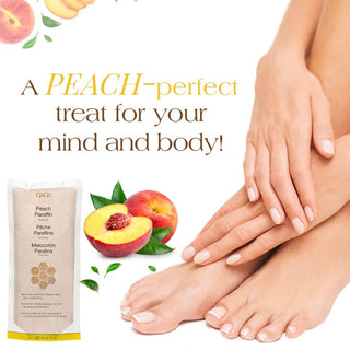 GIGI Peach Paraffin Wax (16oz)