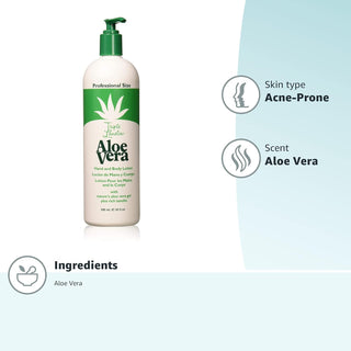 Triple Lanolin Aloe Vera Lotion 20 oz.