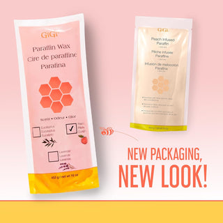 GIGI Peach Paraffin Wax (16oz)
