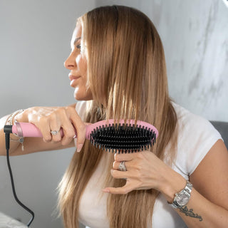 GHD Glide Hot Brush Limited Edition Pink