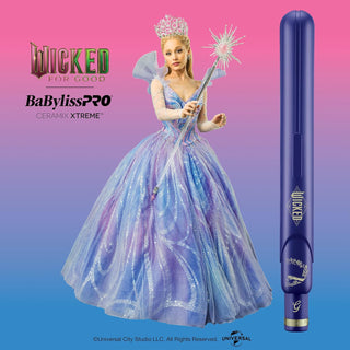 BABYLISS “Wicked” Collection Flat Iron Emerald Purple