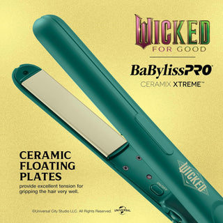 BABYLISS “Wicked” Collection Flat Iron Emerald Purple