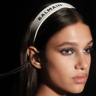 BALMAIN Legacy Cellulose Acetate Headband White