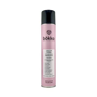 BOKKA Show off & Shine - Medium Hold Hairspray (500ml)