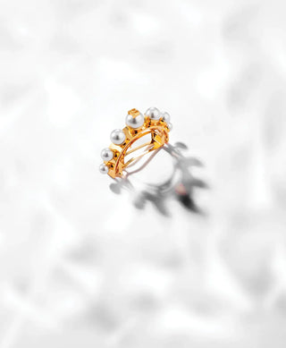 BALMAIN Legacy Clip Large Pearl