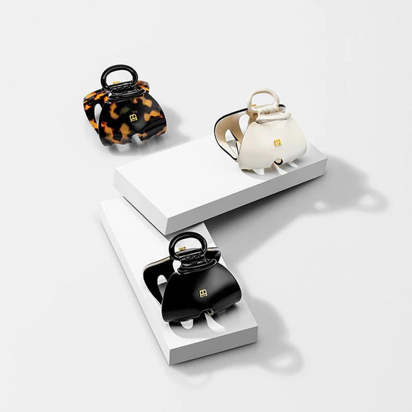 BALMAIN Pince A Cheveux Imperiale W/B Medium