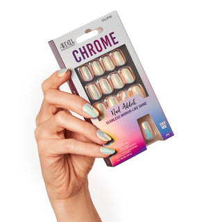 ARDELL Press On Nail Kit - Chrome Eclipse