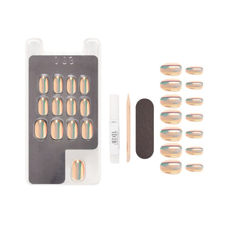 ARDELL Press On Nail Kit - Chrome Eclipse