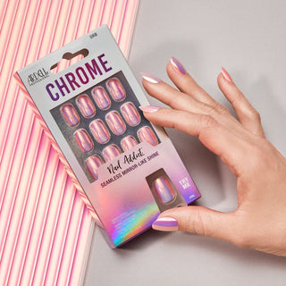 ARDELL Press On Nail Kit - Chrome Orb