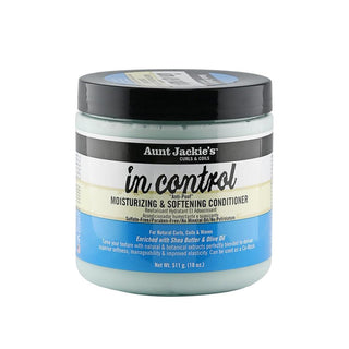 AUNT JACKIE'S In Control "Anti-Poof" Moisturizing & Softening Conditioner (15oz) - TBBS