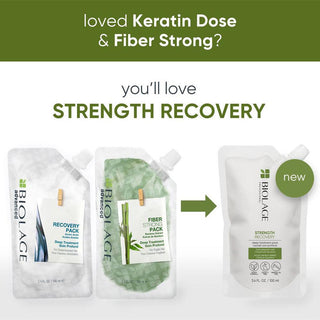 BIOLAGE Strength Recovery Deep Treatment Pack - TBBS