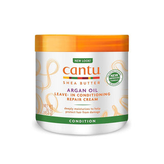 CANTU Argan Oil Leave In Conditioning Repair Cream (16oz) - TBBS