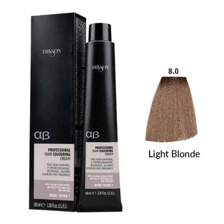 DIKSON AargaBeta Colouring Cream 8.0 Light Blonde (100ml) - TBBS