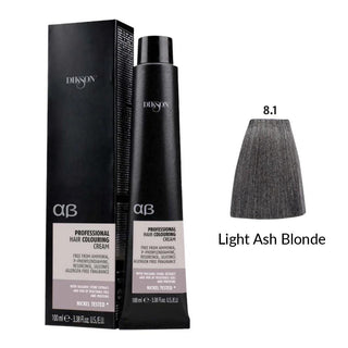 DIKSON AargaBeta Colouring Cream 8.1 Light Ash Blonde (100ml) - TBBS